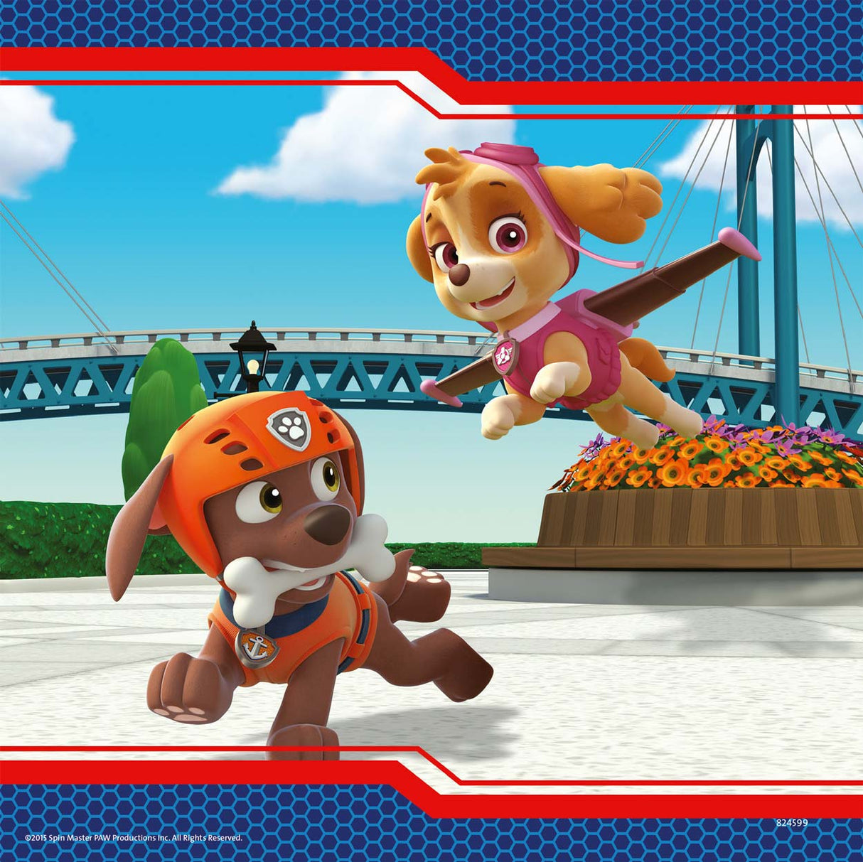 Ravensburger Paw Patrol Puzzle - Heroes with fur, 3x49st.