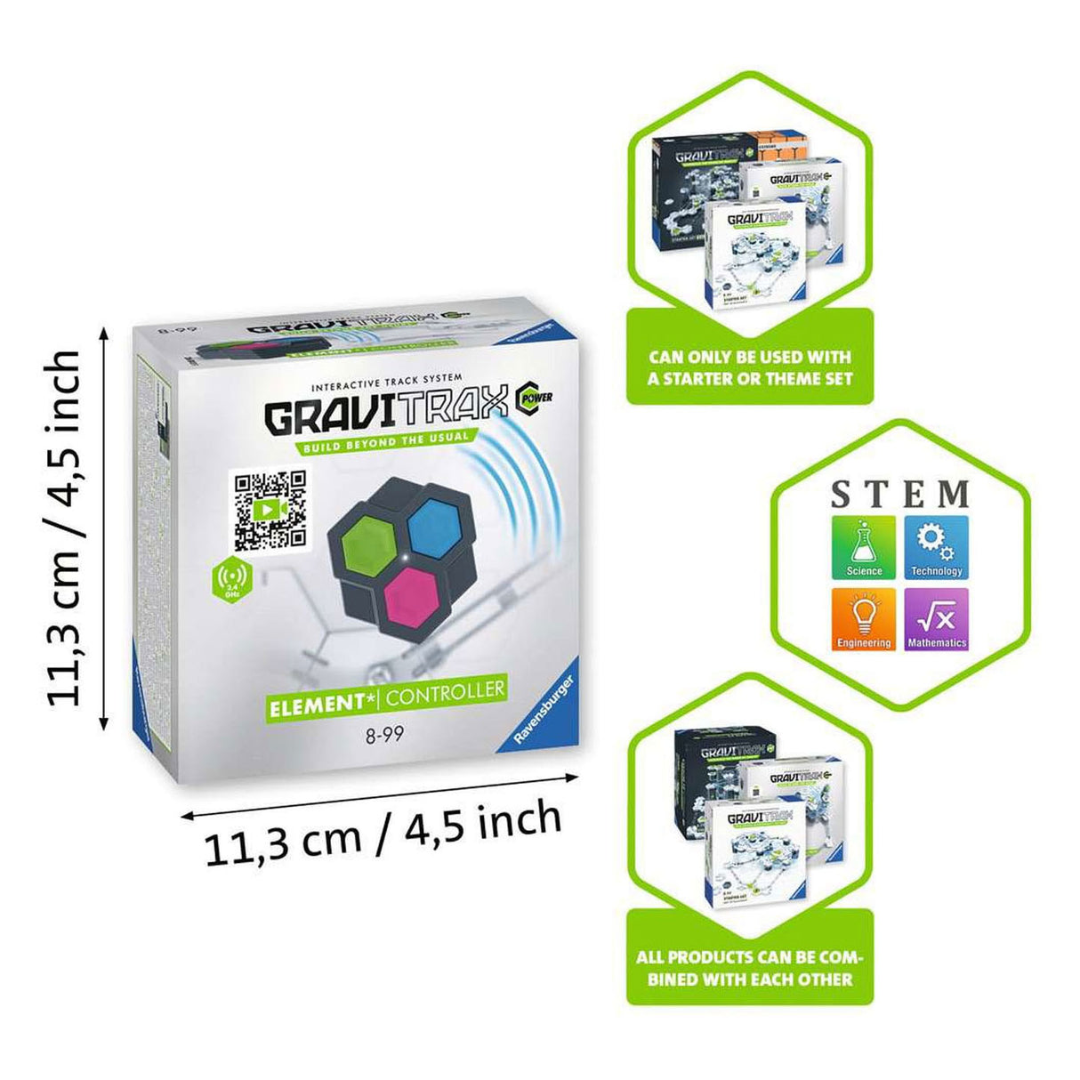 Ravensburger Gravitrax Muecht Element Remote Expansiounset