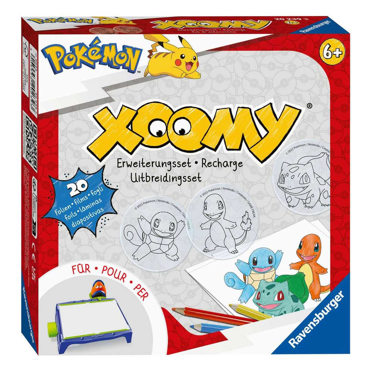 Ravensburger Xoovy Doplňování - Pokémon