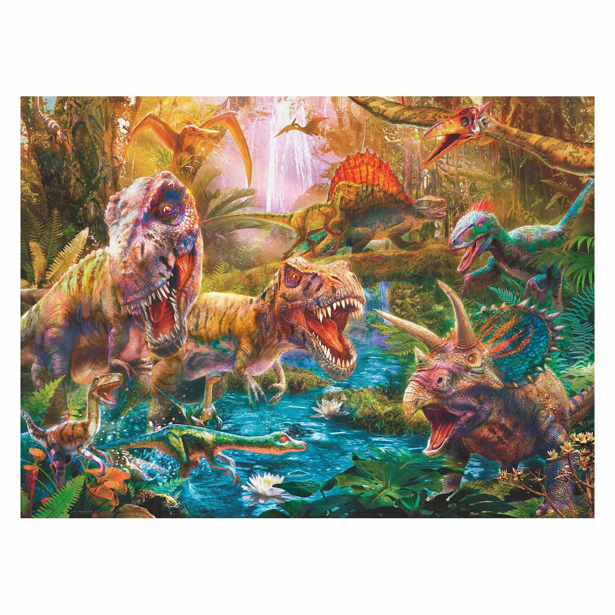 Ravensburger - Puzzle Dinosaurs 150 kusů xxl