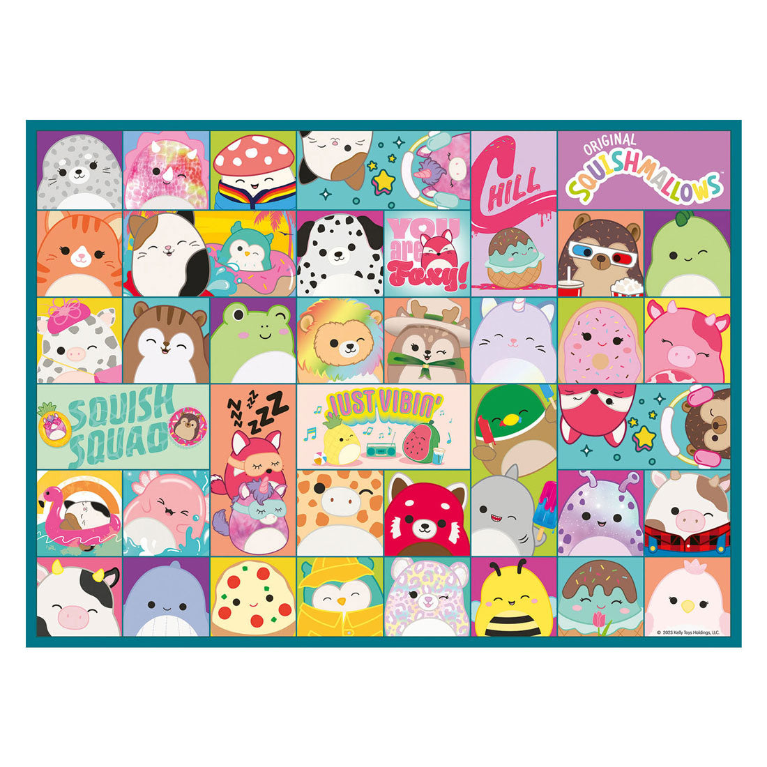 Ravensburger Jigsaw Puzzle XXL Squishmallows, 100e.