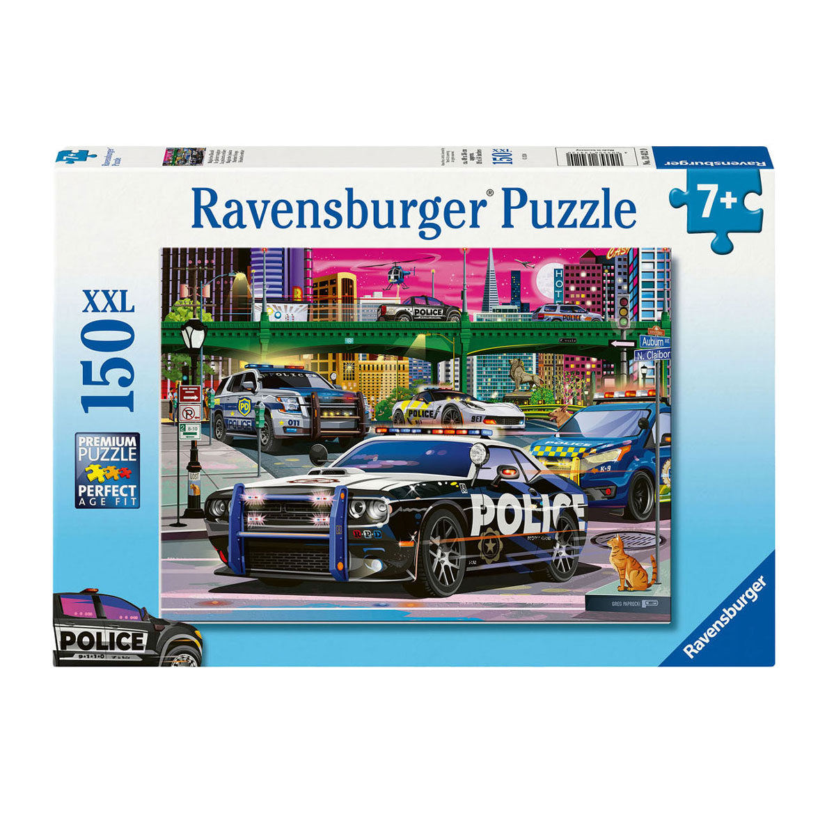 Ravensburger Jigsaw Puzzle XXL policija, 150st.