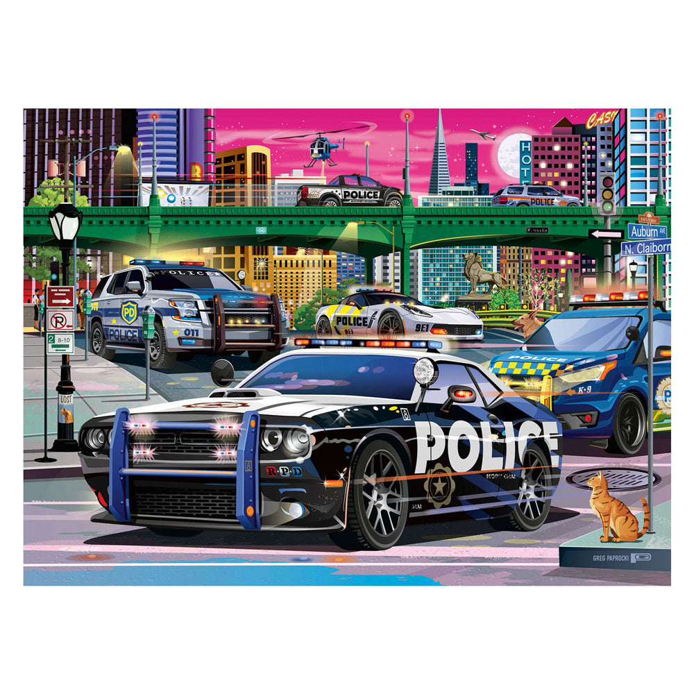 Ravensburger Jigsaw Puzzle XXL policija, 150st.