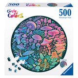 Ravensburger jigsaw puzzle circle or color mushrooms, 500st.
