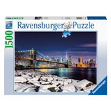 Ravensburger jigsaw puzzle winter in York, 1500st.