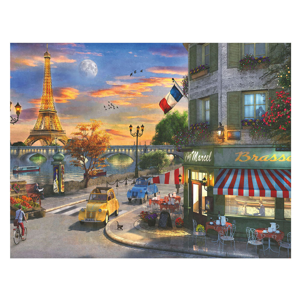 Ravensburger Jigsaw Puzzle Romantic Evening v Parizu, 2000st.