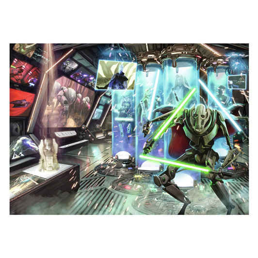 RAVENSBURGER puzzle puzzle Star Wars Generale Generale Grievous, 1000st.