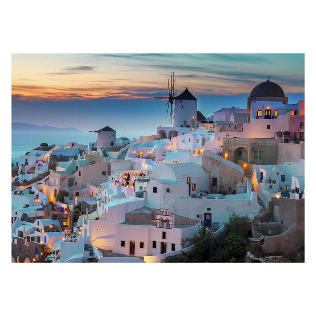Ravensburger Jigsawn Abend in Santorini, 1000st.
