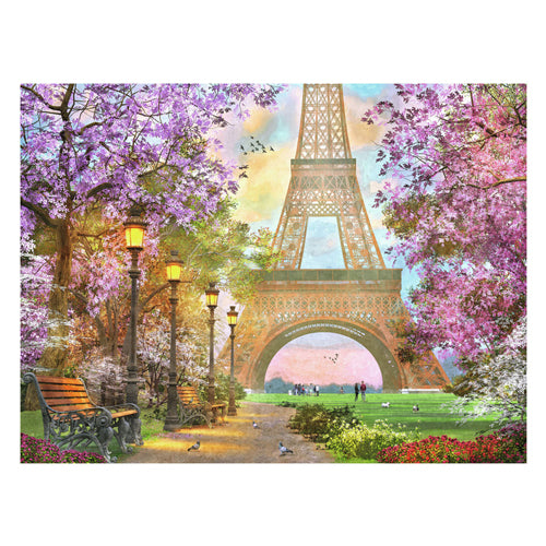 Ravensburger Jigsaw puzzle in Love in Paris, 1500st.