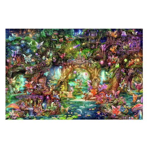 Ravensburger jigsaw puzzle that hidden Welt der Feen, 4000st.