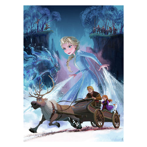 RAVENSBURGER JIGSAW Puzzle XXL Frozen 2 The Mysterious Forest, 200st.