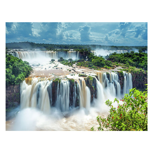 Ravensburger Jigsaw Puzzle wodospady z Iguazu, Brazylia, 2000st.