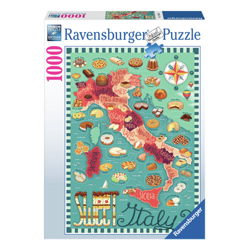 Ravensburger Jigsaw Folder puzzli Włoch Sweet, 1000st.