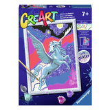 Ravensburger Creart Painting at Number Powerful Pegasus