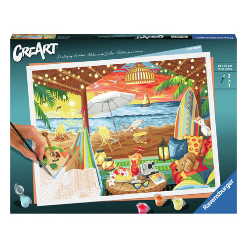 Ravensburger Crart Molerei op Song Coy Cabana