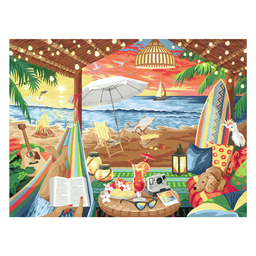 Ravensburger Crart Molerei op Song Coy Cabana