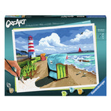 Ravensburger Crart Molerei op Lidd Vakanz op der Baltesch Mier