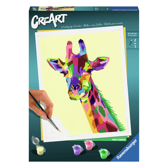 Ravensburger Crect Paint według numeru - żyrafa