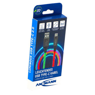 Usb kabel c verlicht