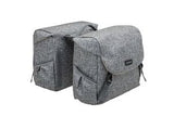 Mondi Joy Double Bicycle Bag - Racktime Snap -it - Water -Polyester-Polyester - 38L - Ivy Walnut