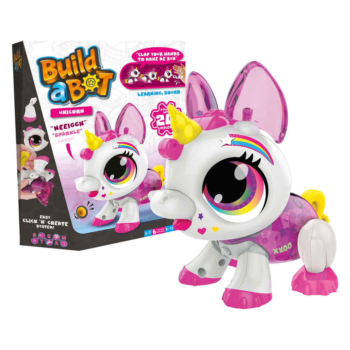 Goliath build a bone unicorn interactive robot