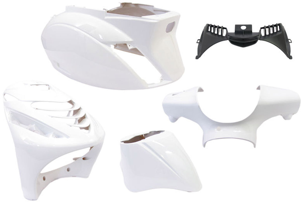 Edge Storge 5-piece for Piaggio ZIP-SP From year 2000-Glossy White