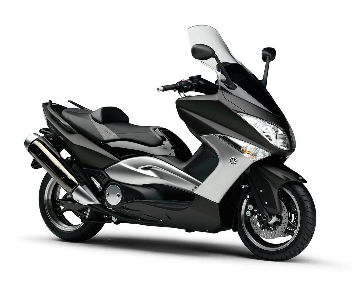 Rand Plaz 12-Stéck fir de Maxi Scooter T-Max 500cc (vum Joer 2001 bis 2008) Black Metall