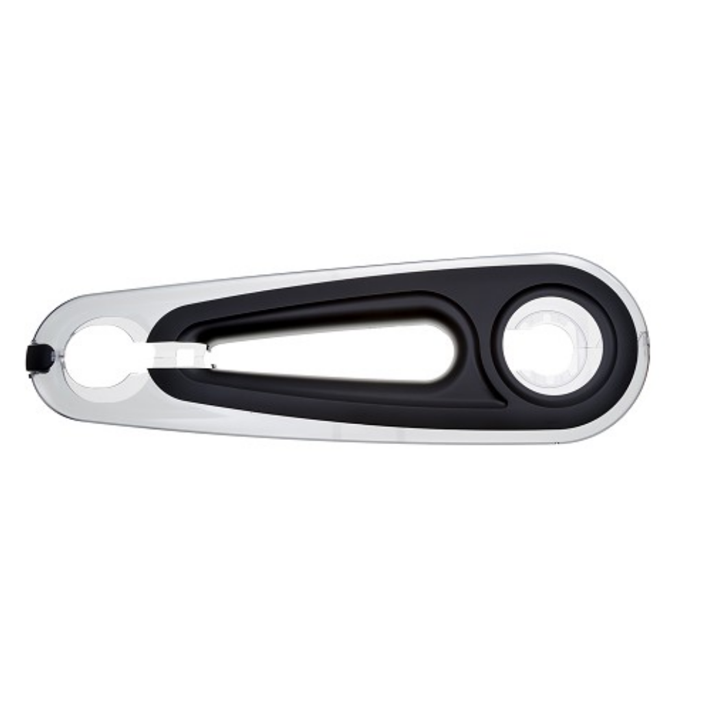 Chainman 28 tommer multi-åben 63,5 x 19,5 cm røg sort