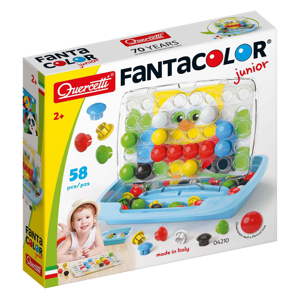 Quercetti pixel junior insertmosaïek