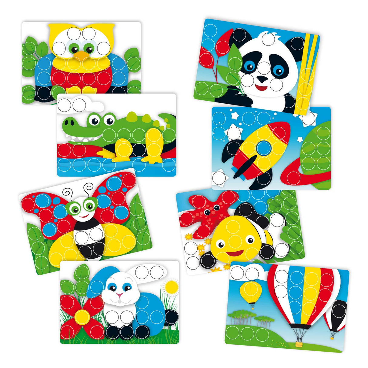 Quercetti pixel junior insertmosaïek