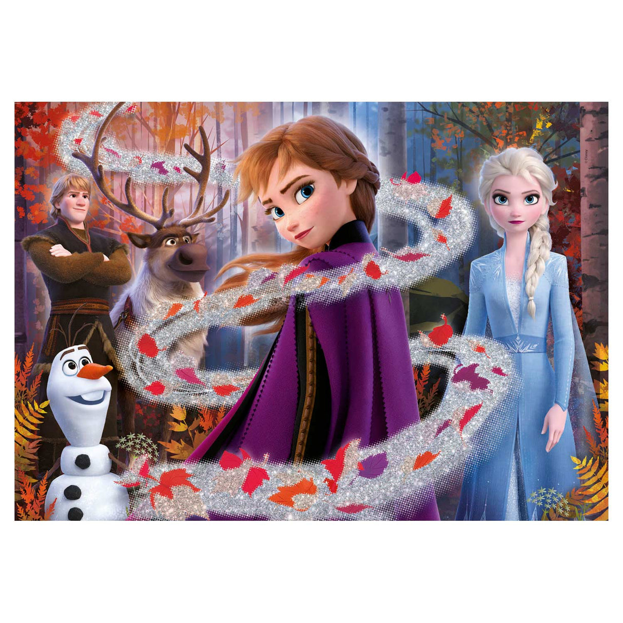 Clementoni Glitter Puzzle Disney Frozen 2, 104st.