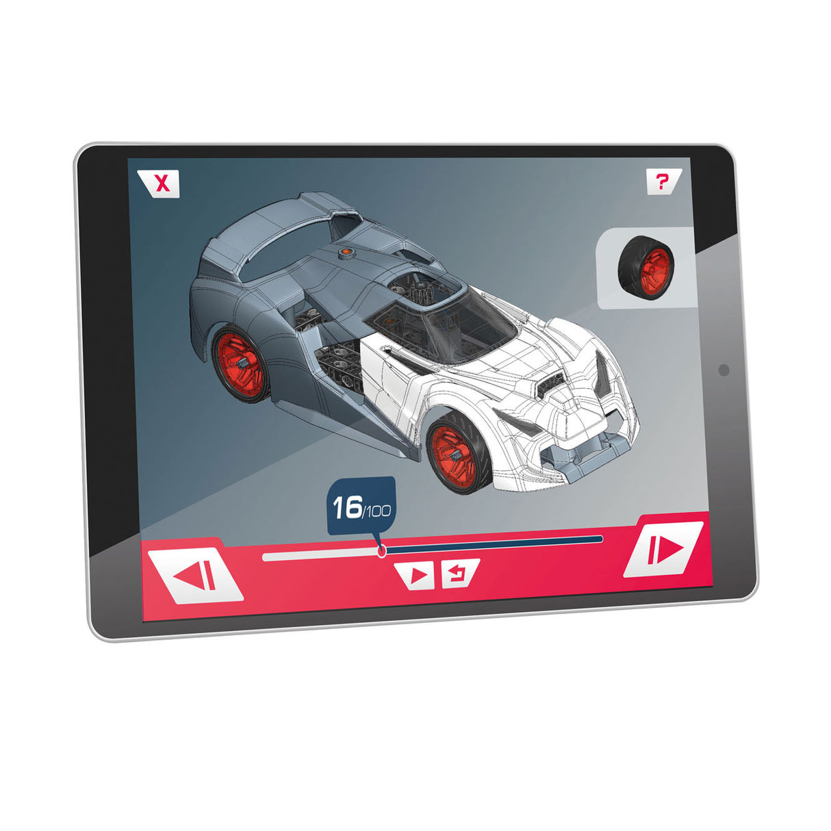 Clementoni Science Game Build - Rennwagen