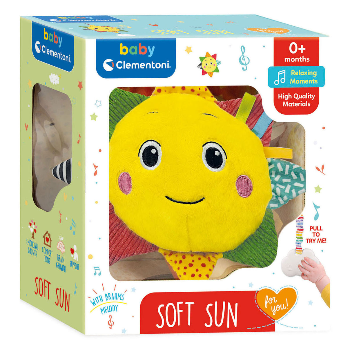 Clementoni Baby Soft Music Box slunce