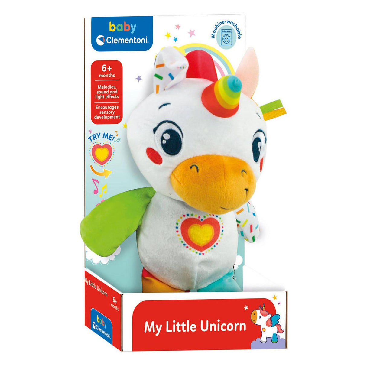 Clementi Baby Pluchen Cuddle Unicorn