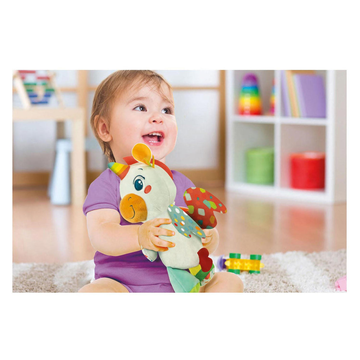 Clementi Baby Pluchen Cuddle Unicorn