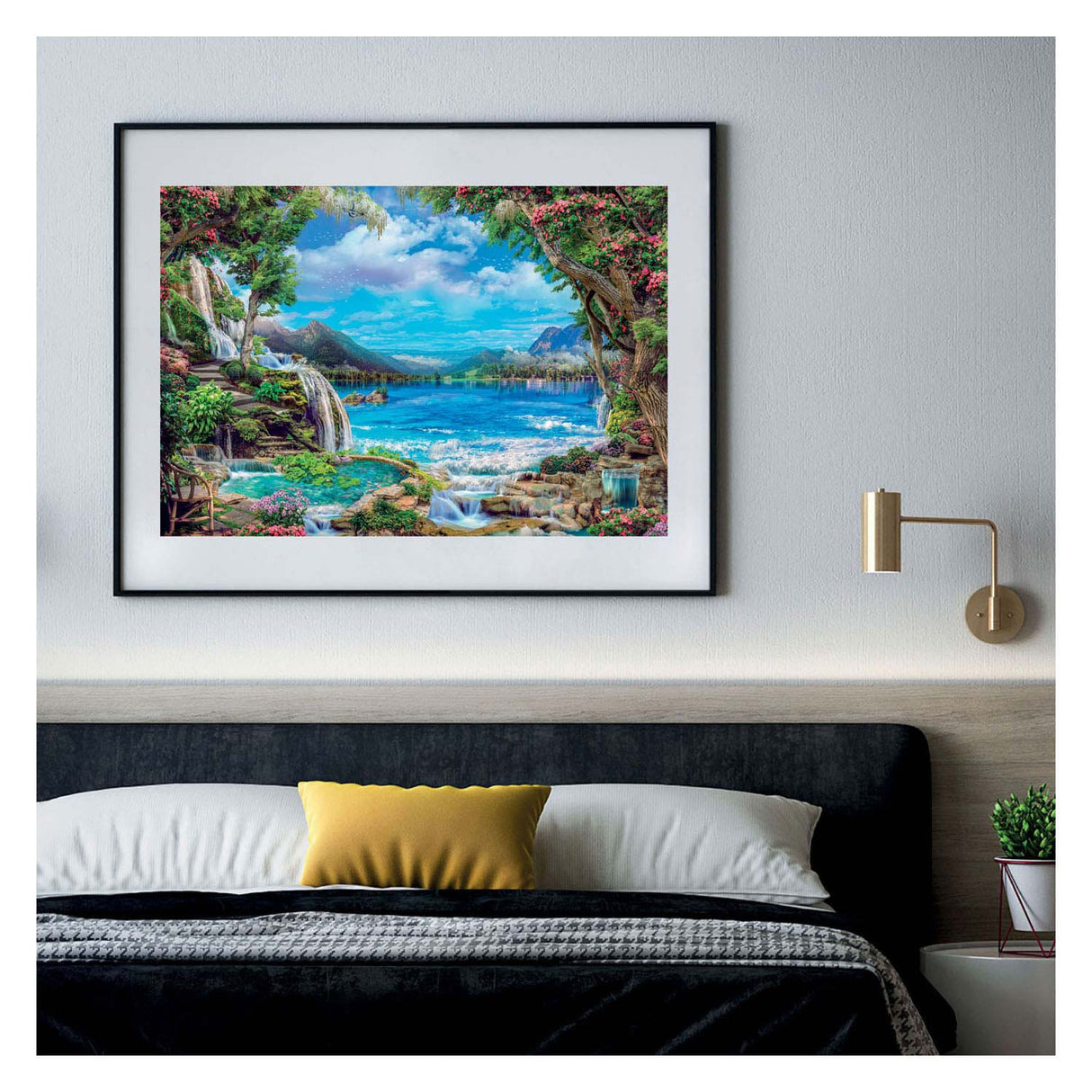 Clementoni jigsaw puzzle Paradise on Earth, 2000st.
