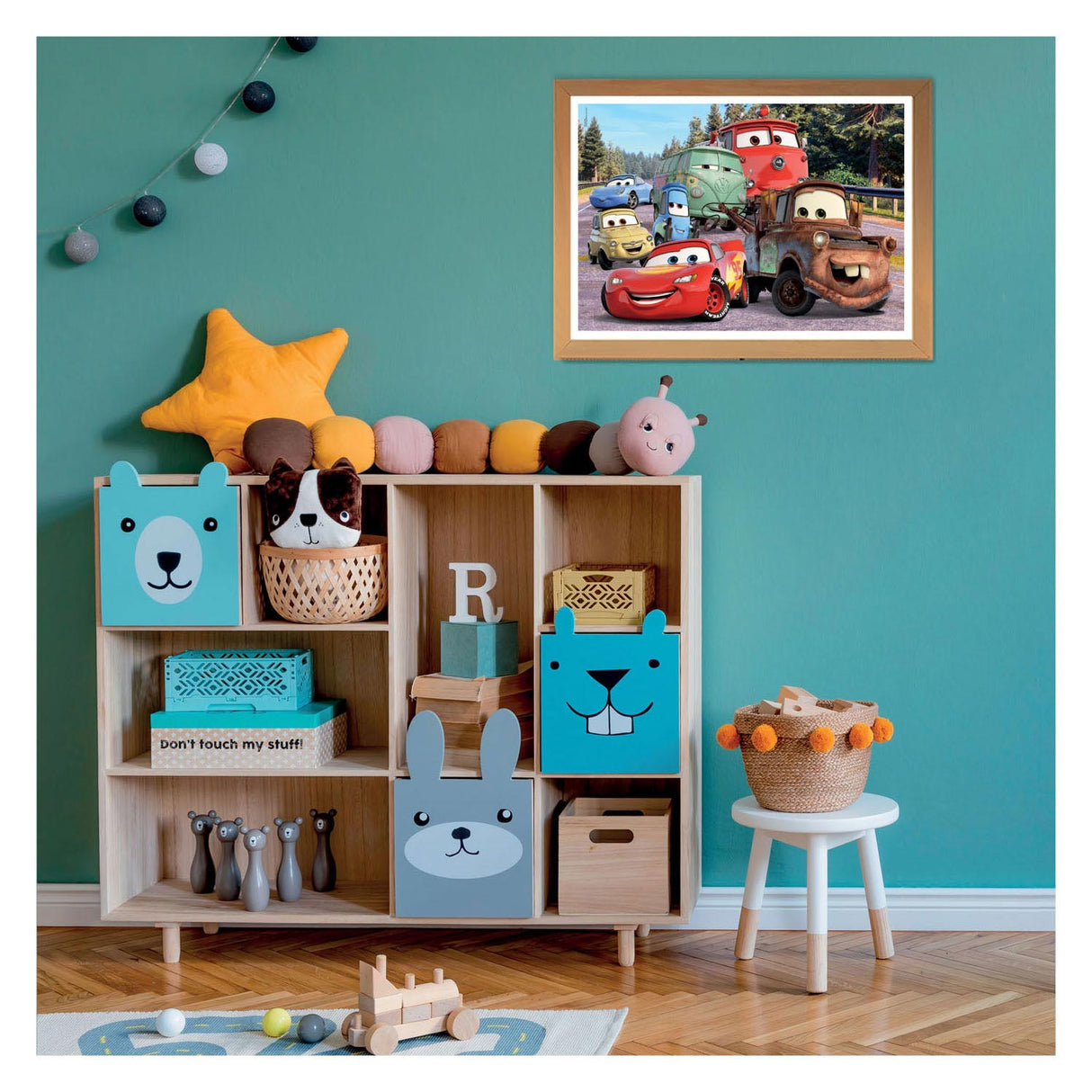 Clemenoni Maxi Jigsaw Puzzle Autoen, 24st.