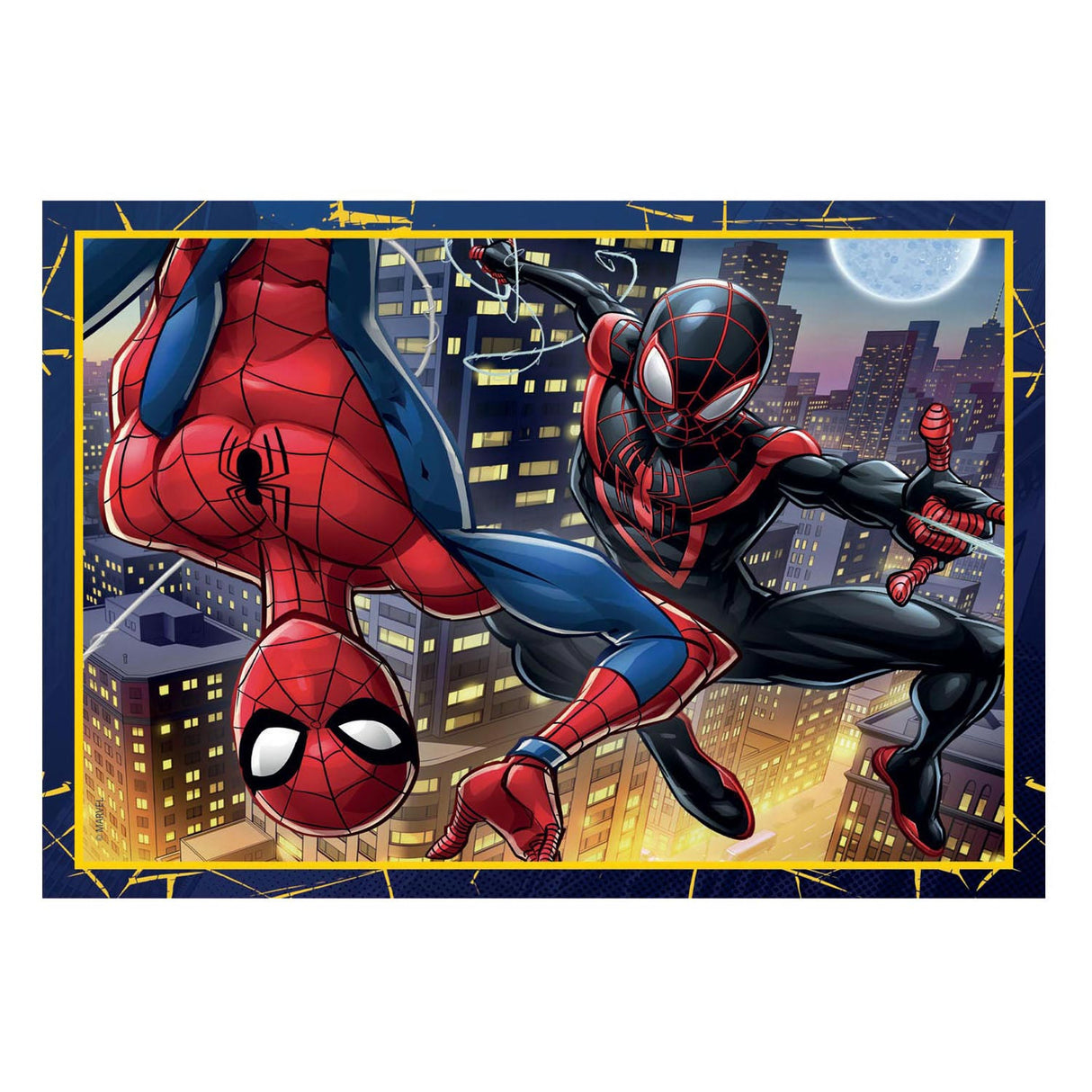 Clementoni Puzzles Marvel Spiderman, 4in1