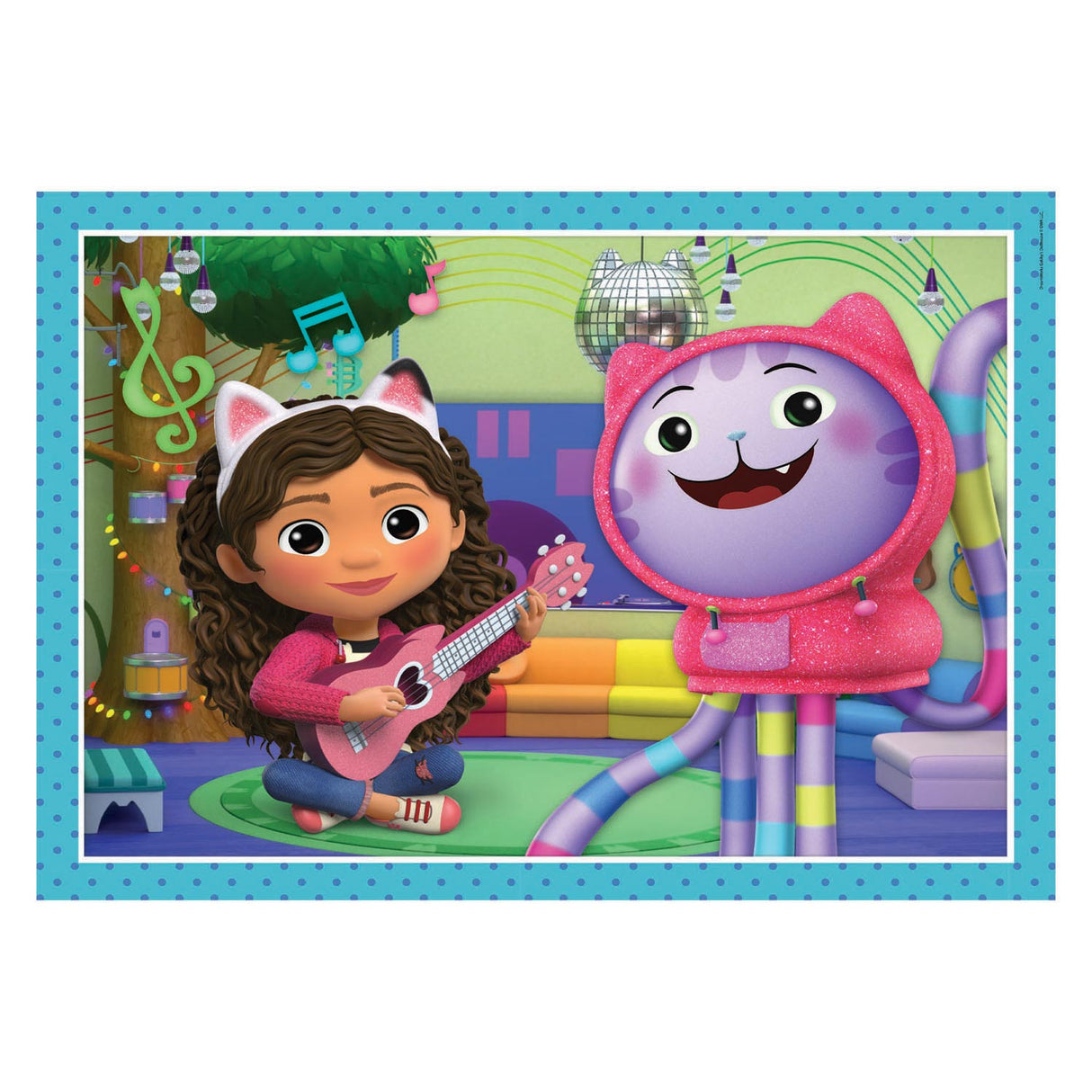 Clementoni 4in1 Puzzle Gabbys dukkehus