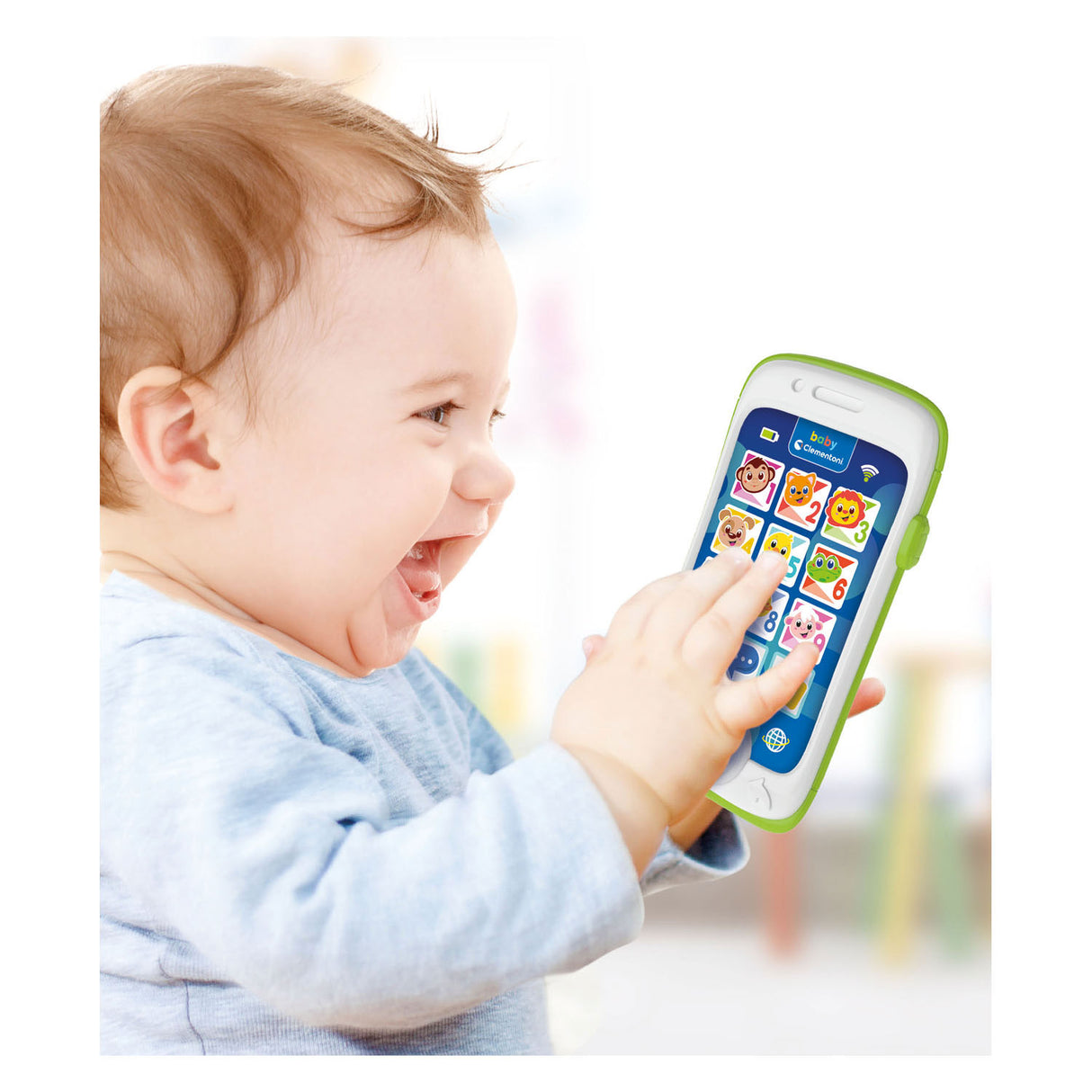 Clemenstoni Puppelchen pädagogesch Smartphone Touch a spillen