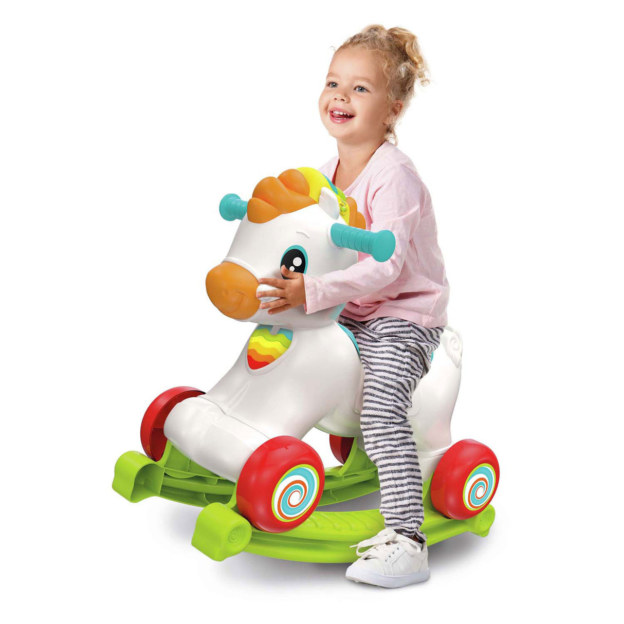 Clementoni Baby - Rocky the Rocking Horse 3in1