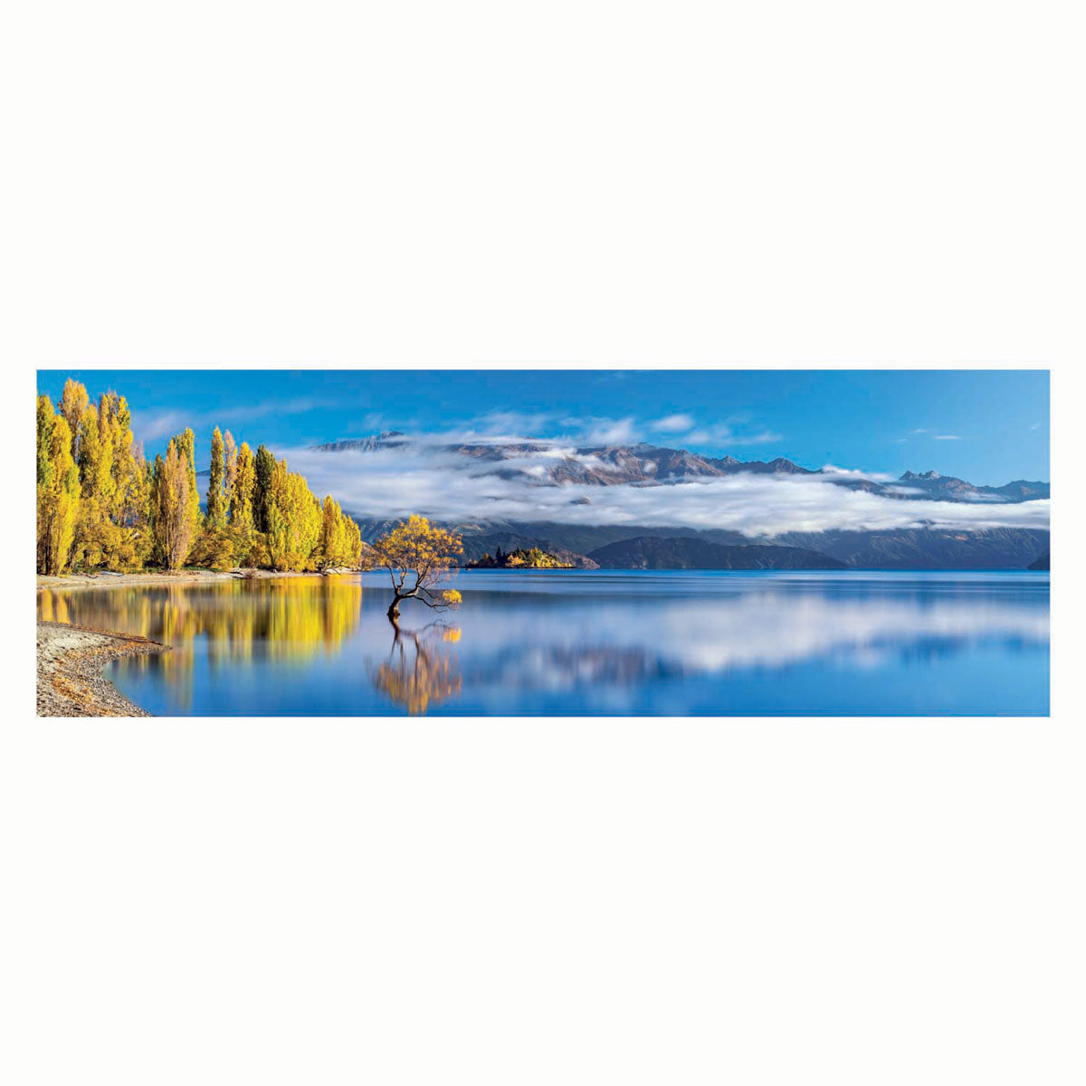 Clementoni Panorama Cover Wanaka's gold reflections, 1000st.