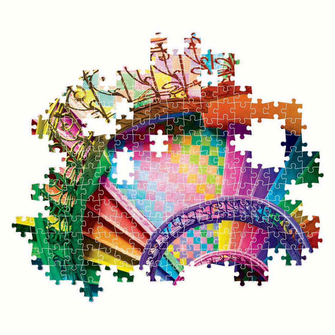 Clementoni Puzzw Puzzle compact Colorboom Trap, 500st.