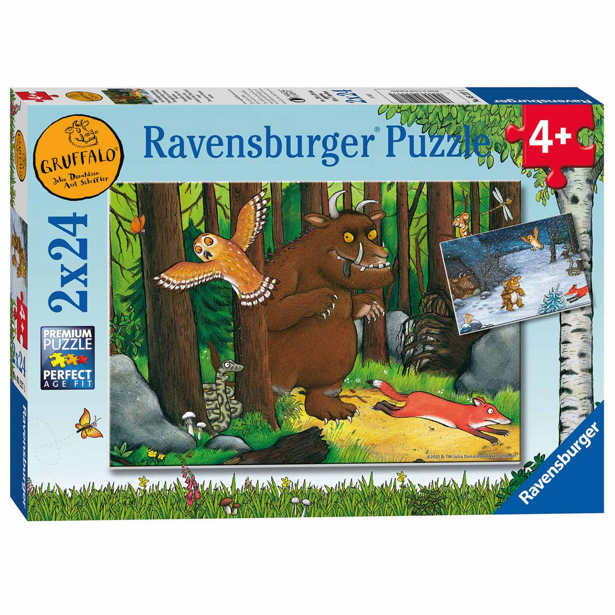 Ravensburger de Gruffalo Puzzle 2x24 pieces