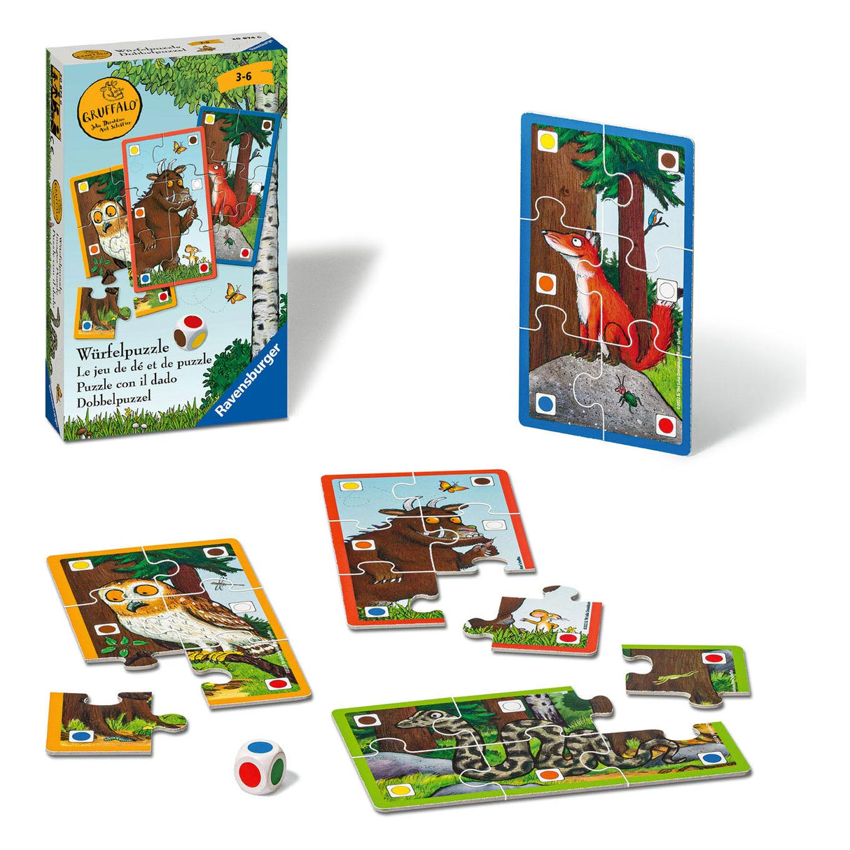 Ravensburger Gruffalo Dice puzzle
