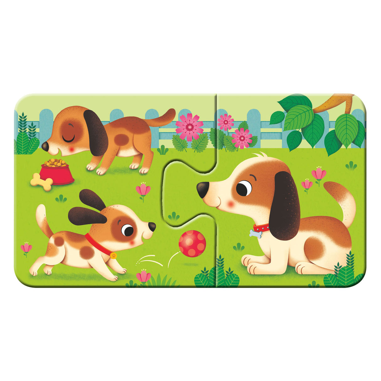 Ravensburger animals and their little puzzle, 9x2st.