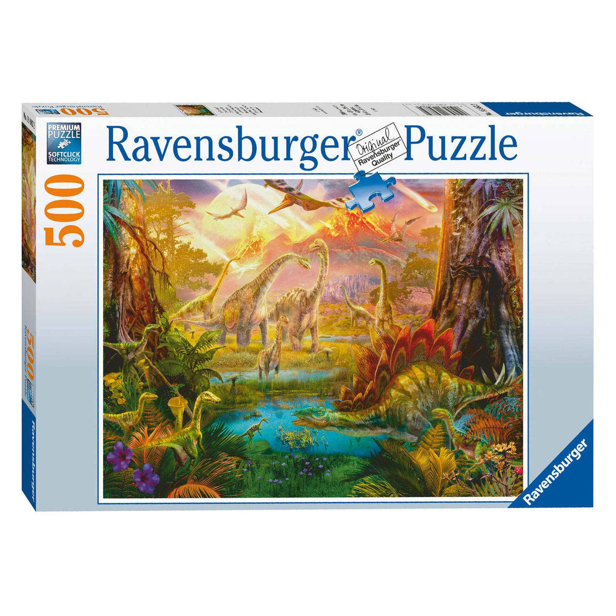 Ravensburger Land of the dinosaurs jigsaw puzzle, 500st.