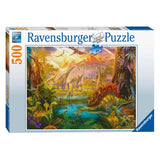Ravensburger Land of the dinosaurs jigsaw puzzle, 500st.
