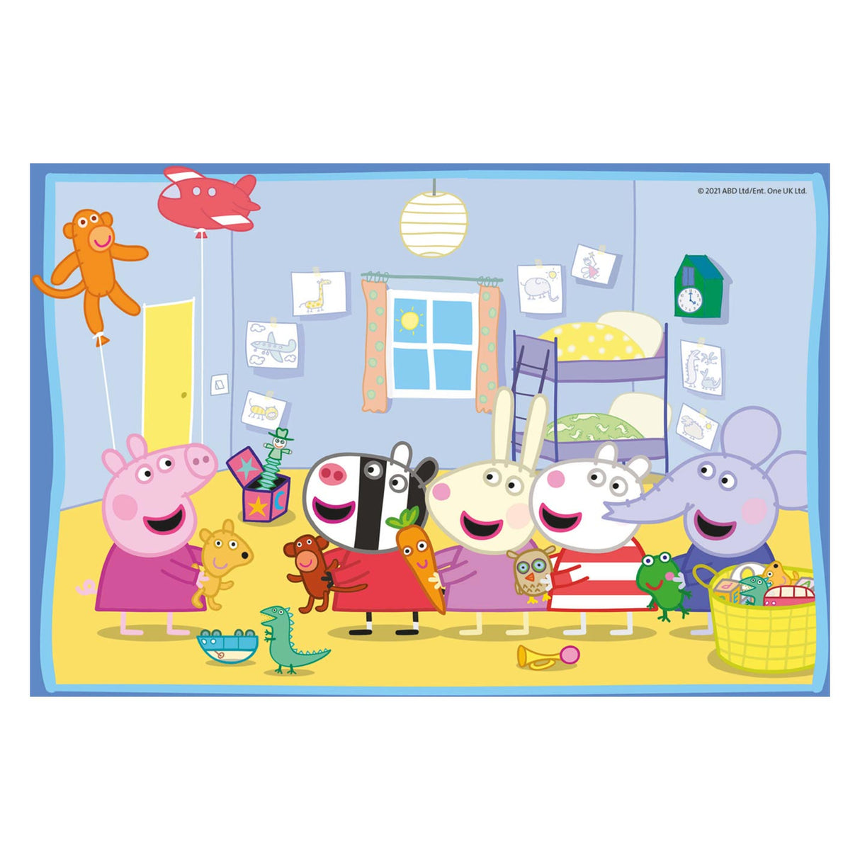 Ravensburger - The Adventures of Peppa Pig Leg Puzzle 12 kusů