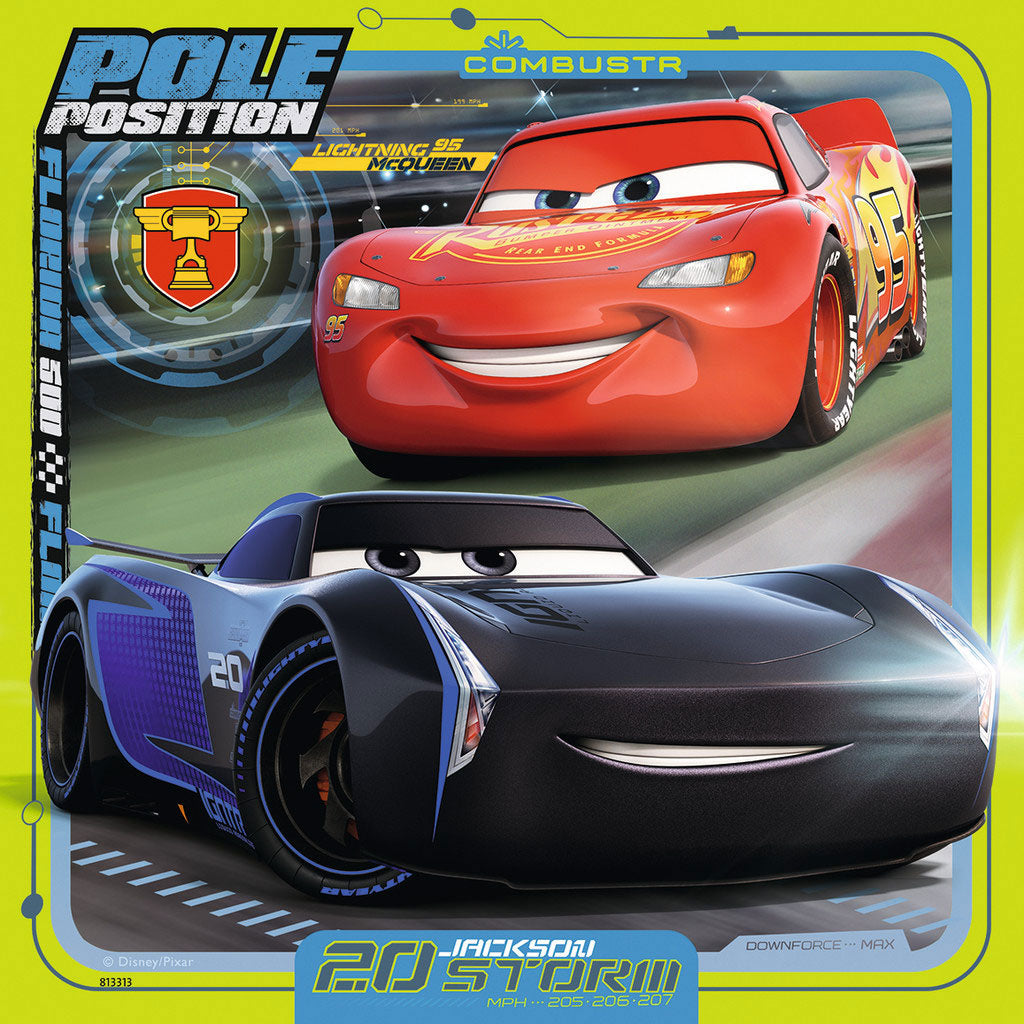 Ravensburger - Cars 3 Puzzle 3x49st.